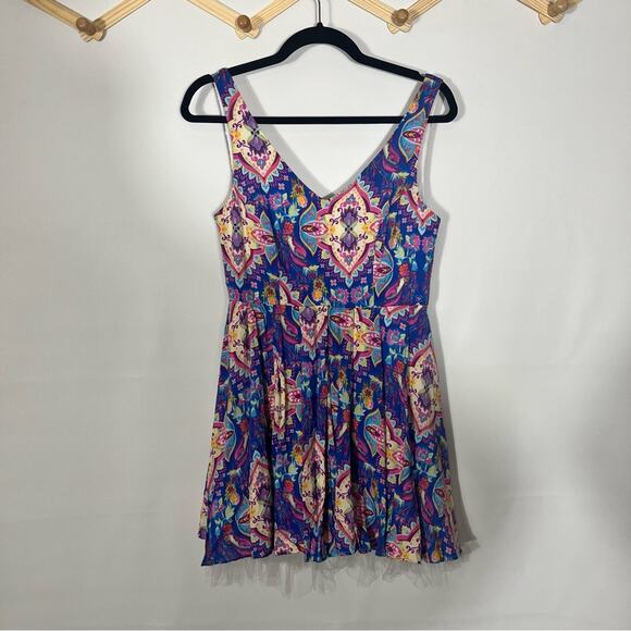 Love Reign Multi Color Dress Size 5 - Picture 2 of 9